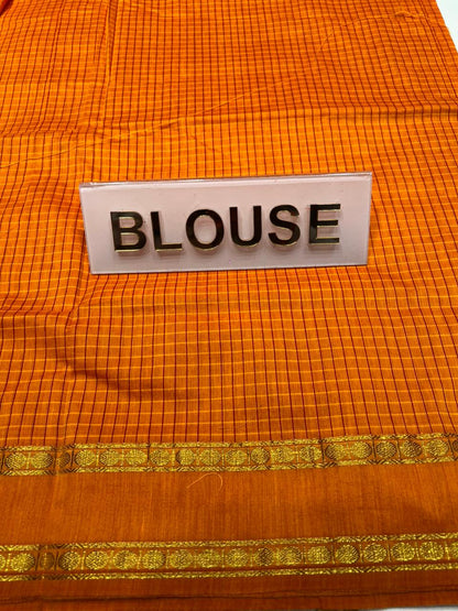 Pure Cotton Silk Saree.