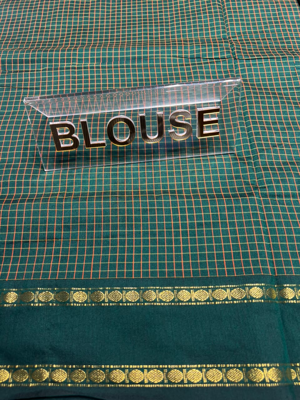 Pure Cotton Silk Saree