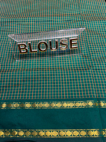 Pure Cotton Silk Saree