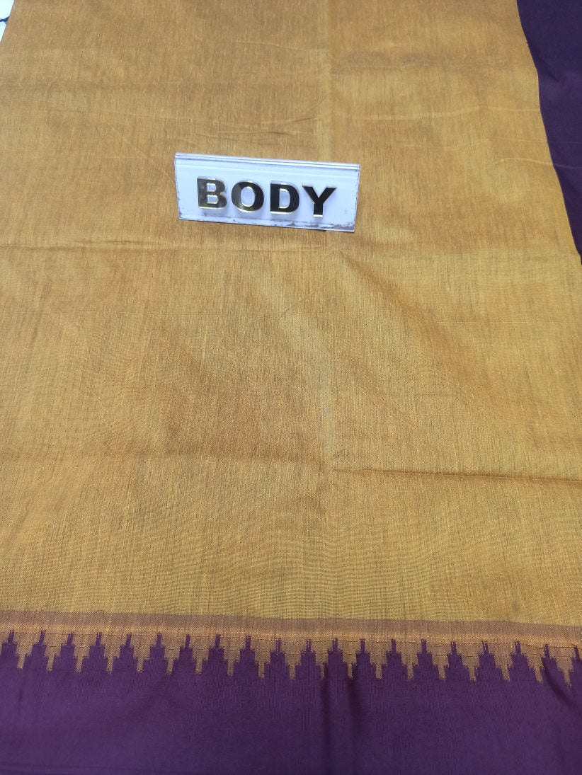 Pure Cotton Silk Saree.