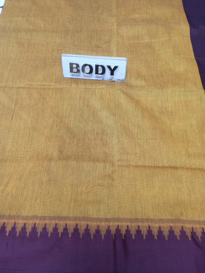 Pure Cotton Silk Saree.