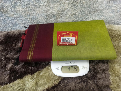 Pure Cotton Silk Saree.