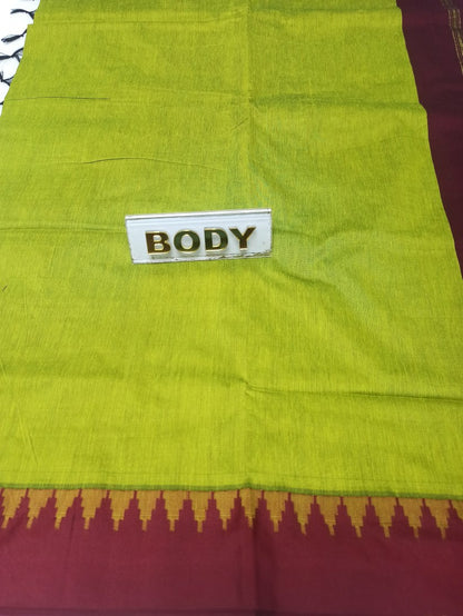 Pure Cotton Silk Saree.