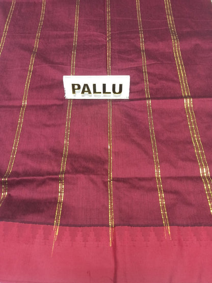 Pure Cotton Silk Saree.