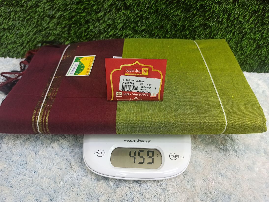 Pure Cotton Silk Saree