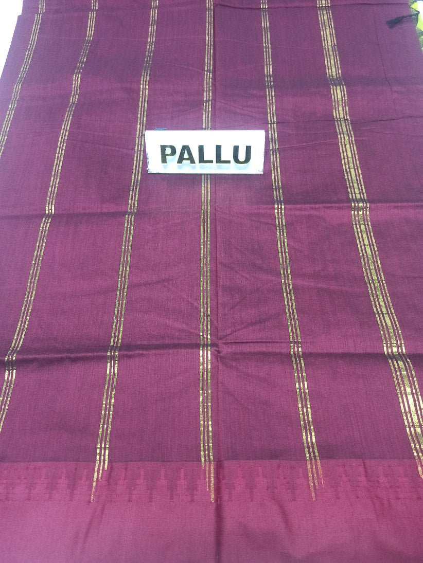 Pure Cotton Silk Saree
