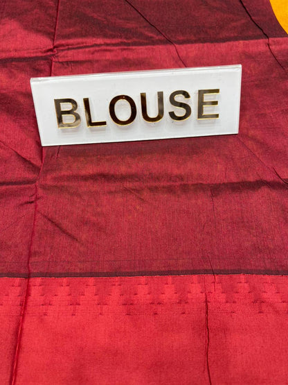 Pure Cotton Silk Saree.