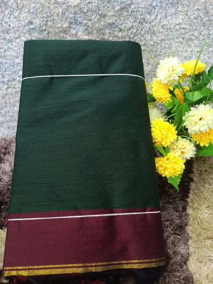 Pure Cotton Silk Saree.