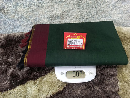 Pure Cotton Silk Saree.