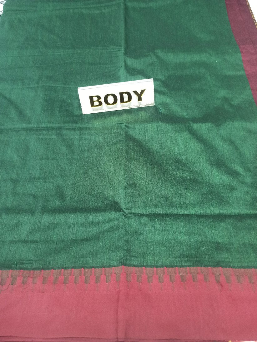 Pure Cotton Silk Saree.