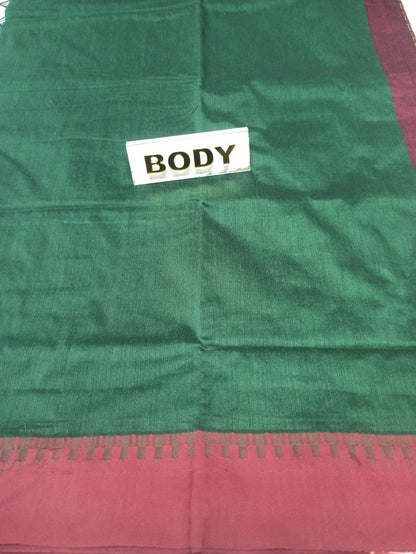 Pure Cotton Silk Saree.