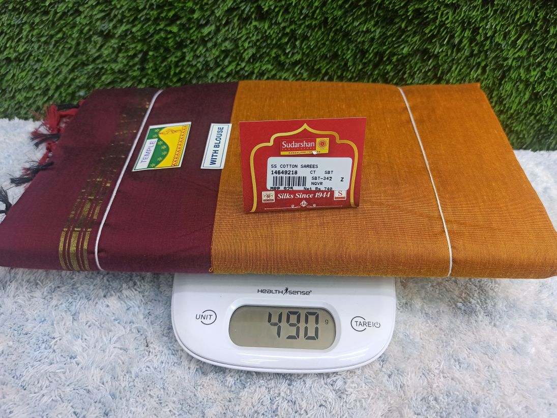 Pure Cotton Silk Saree