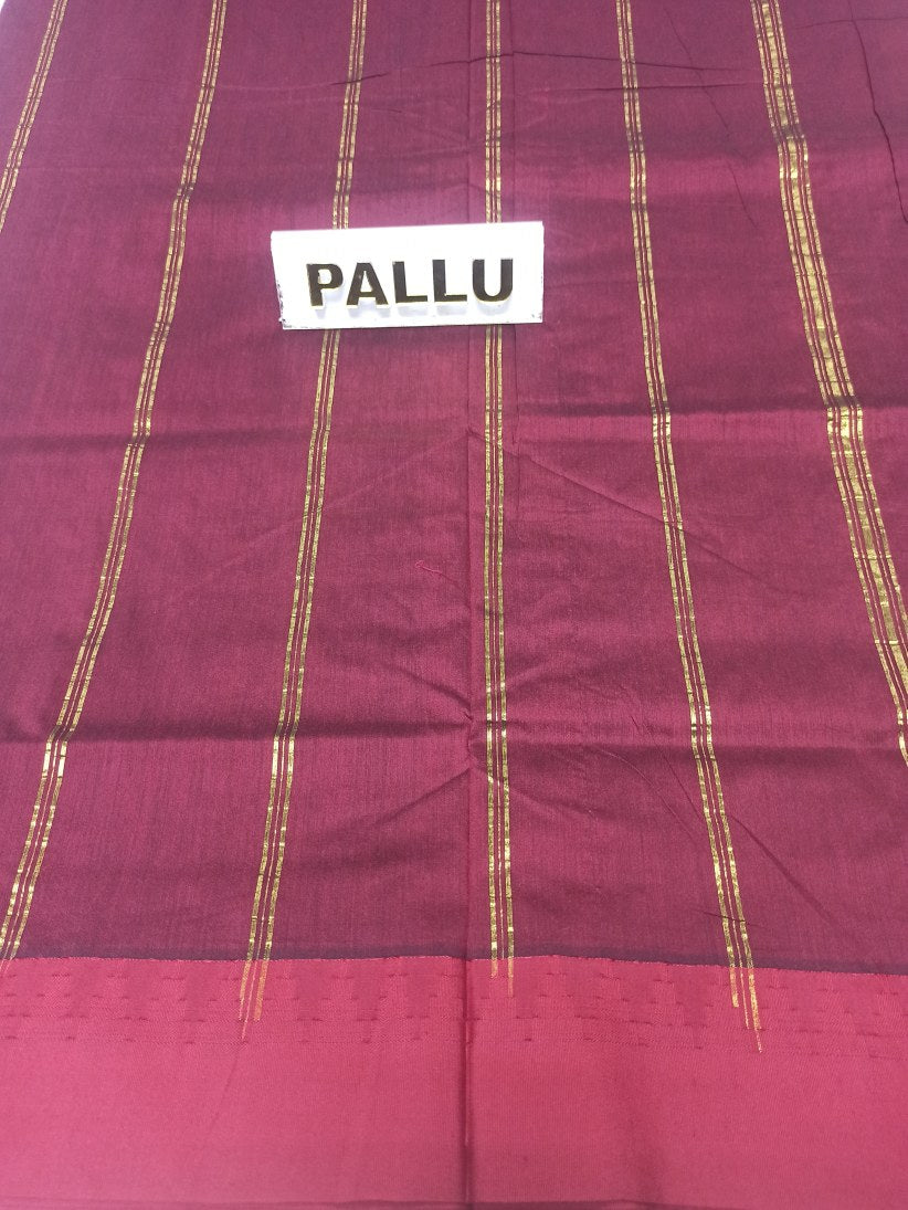 Pure Cotton Silk Saree