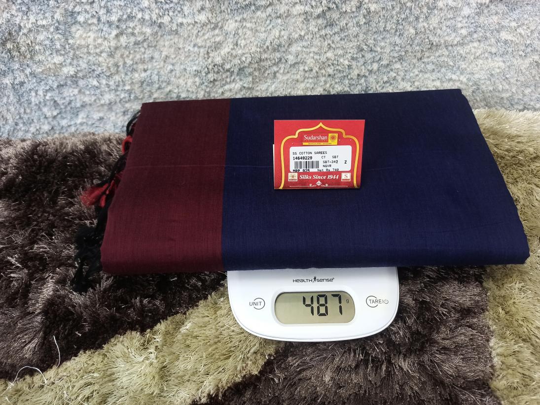 Pure Cotton Silk Saree.