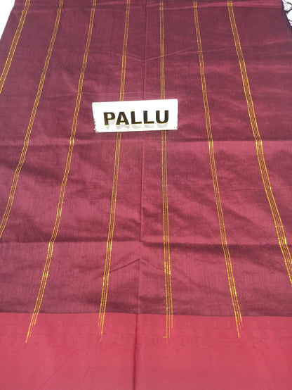 Pure Cotton Silk Saree.