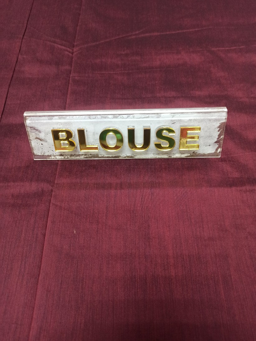 Pure Cotton Silk Saree.