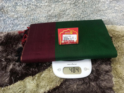 Pure Cotton Silk Saree.