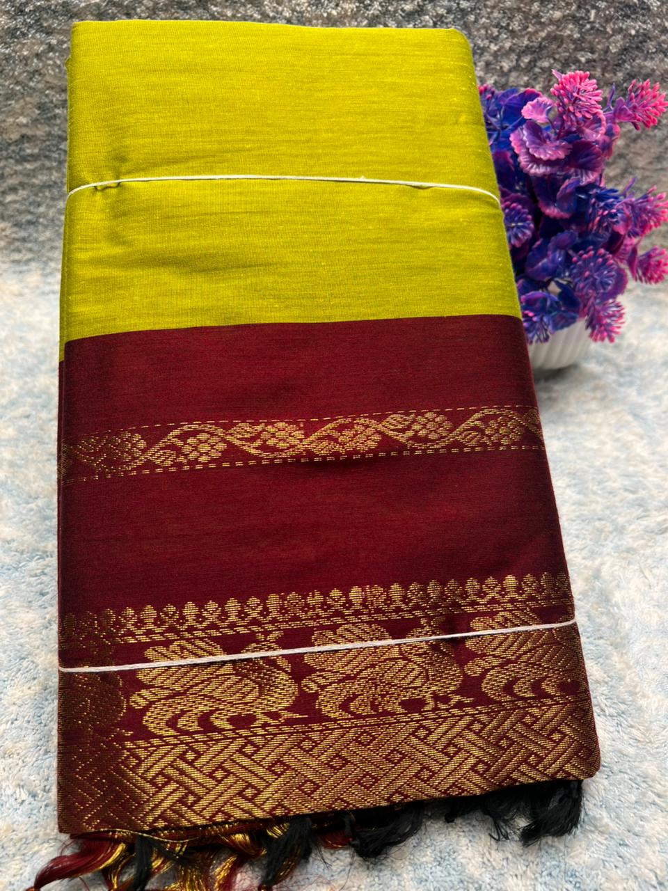 Cotton Silk Saree