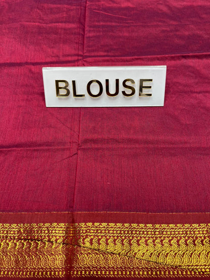 Cotton Silk Saree