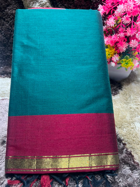 Pure Cotton Silk Saree