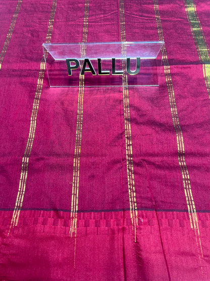 Pure Cotton Silk Saree