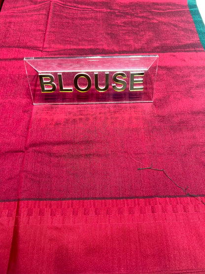 Pure Cotton Silk Saree