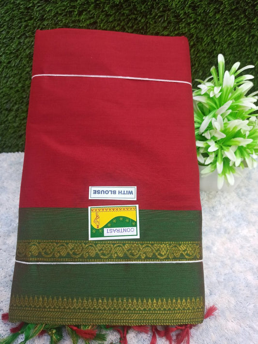 Pure Cotton Silk Saree