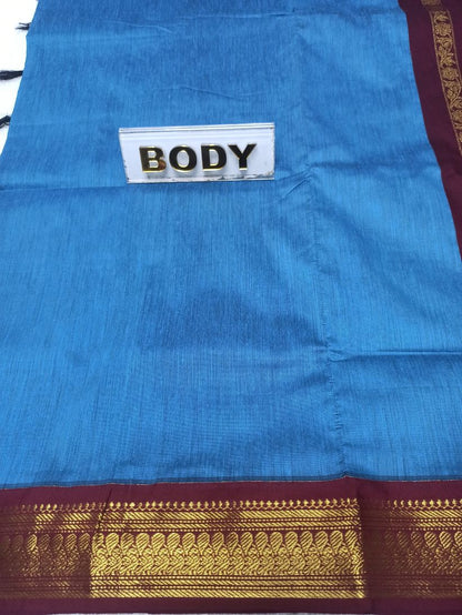 Pure Cotton Silk Saree.