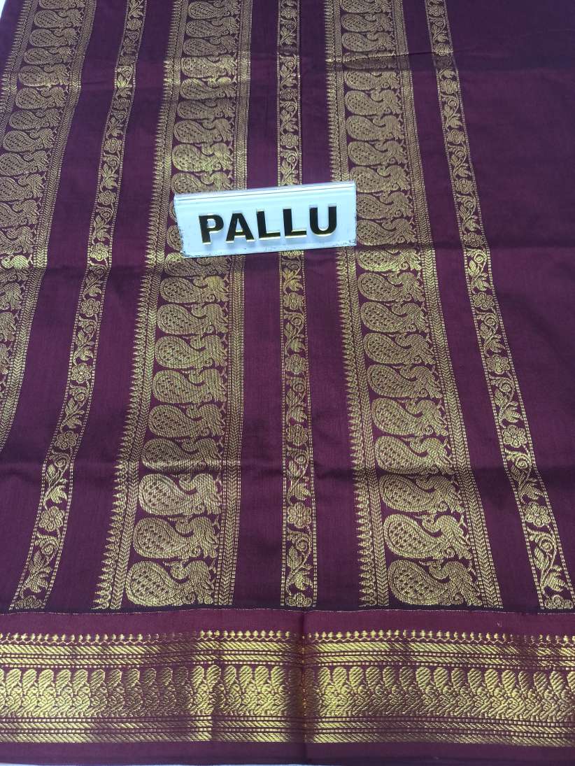 Pure Cotton Silk Saree.