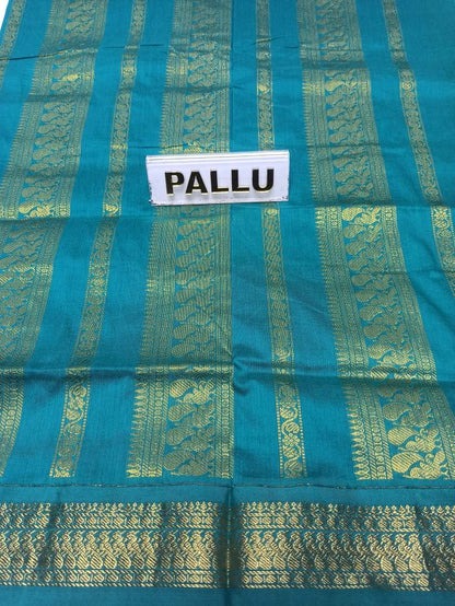 Pure Cotton Silk Saree.