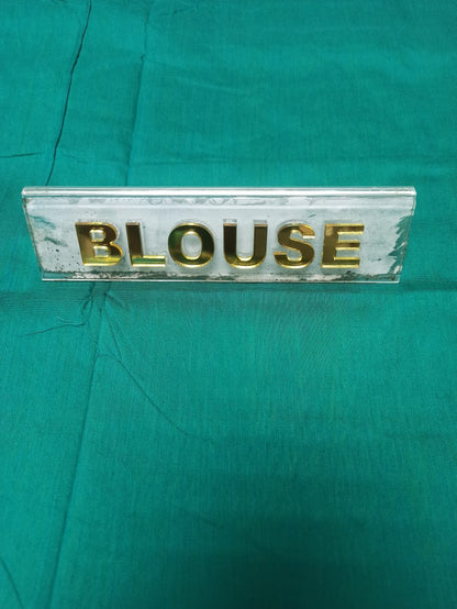 Pure Cotton Silk Saree.