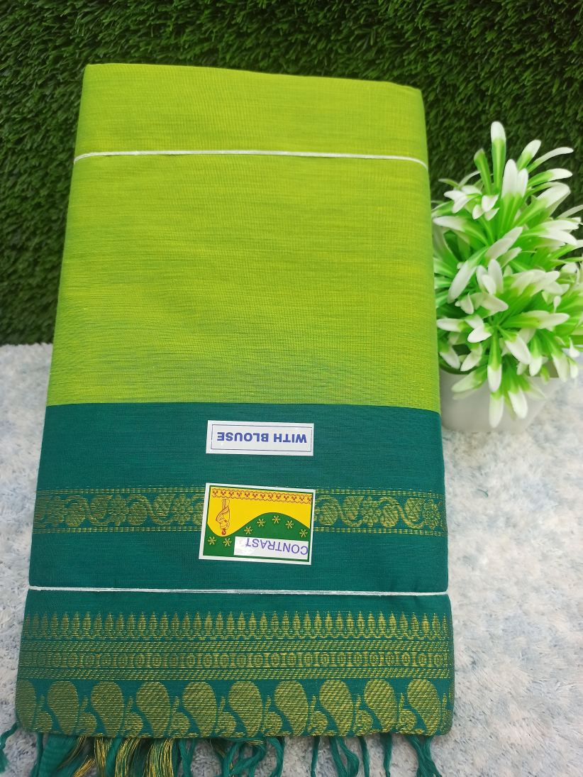 Pure Cotton Silk Saree