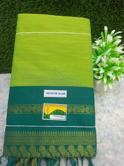 Pure Cotton Silk Saree