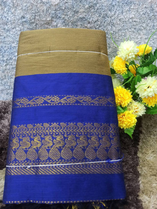 Pure Cotton Silk Saree.