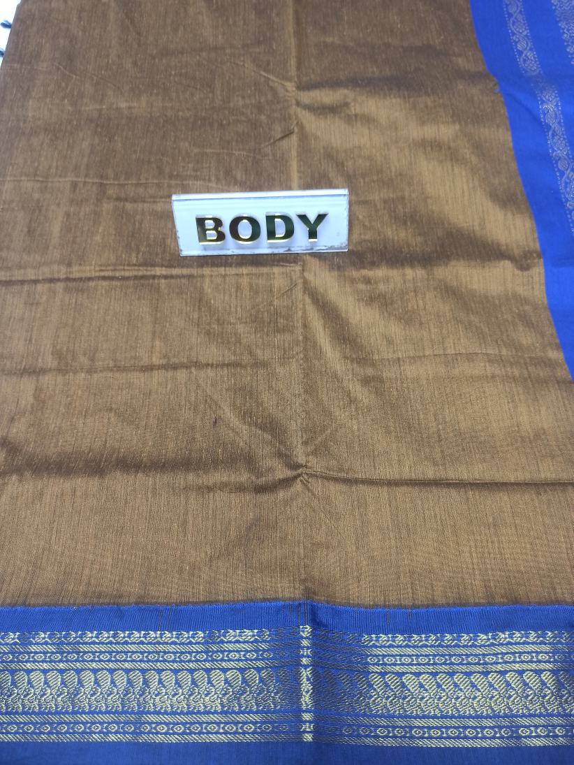 Pure Cotton Silk Saree.