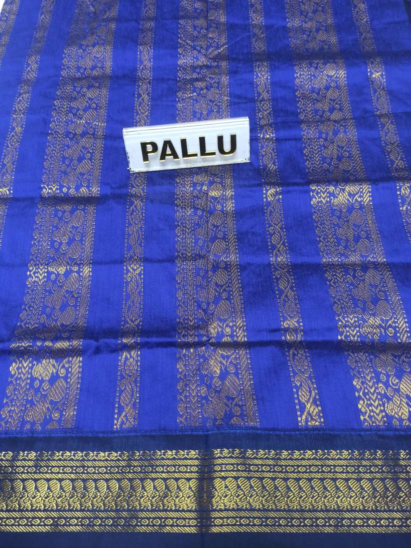 Pure Cotton Silk Saree.