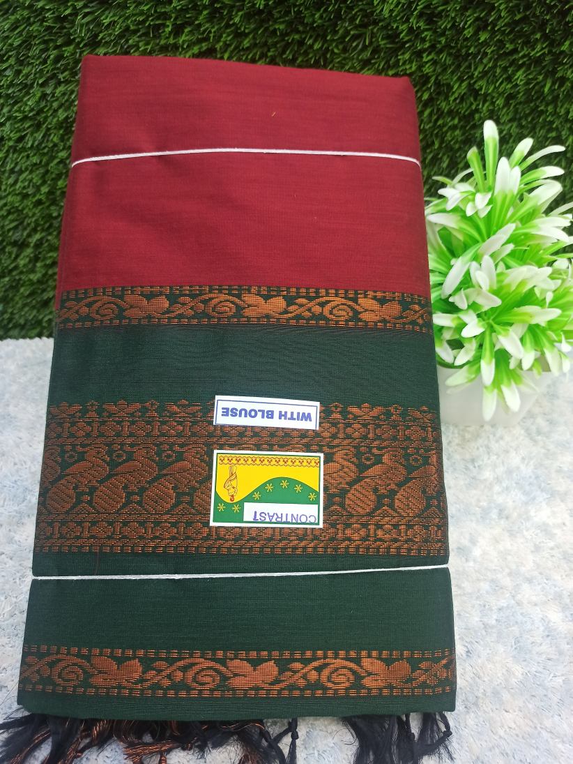 Pure Cotton Silk Saree