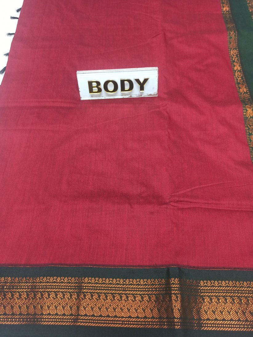 Pure Cotton Silk Saree