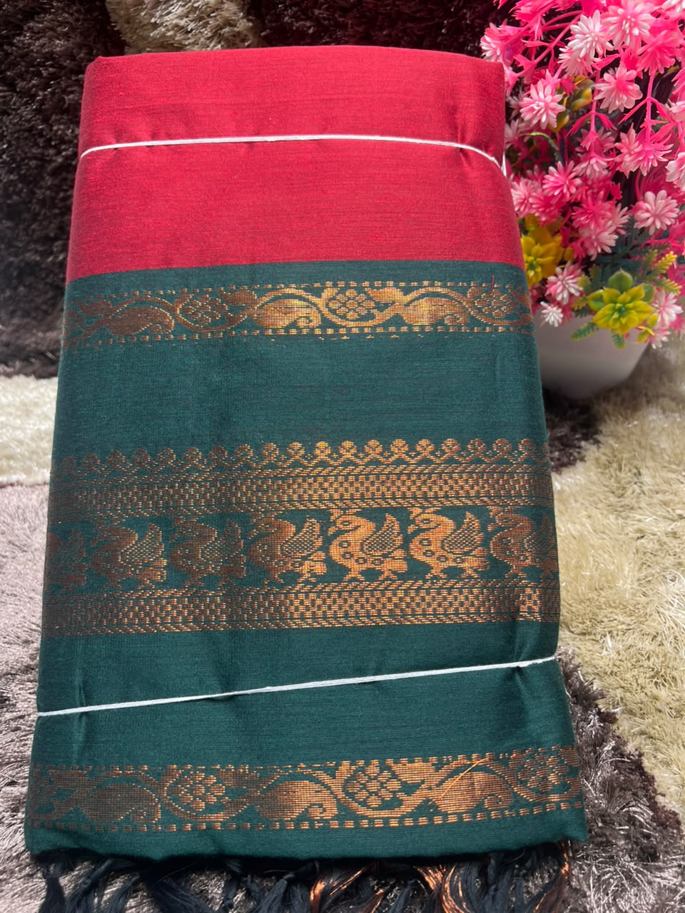 Pure Cotton Silk Saree