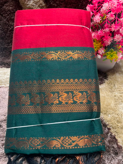 Pure Cotton Silk Saree