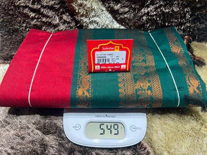 Pure Cotton Silk Saree