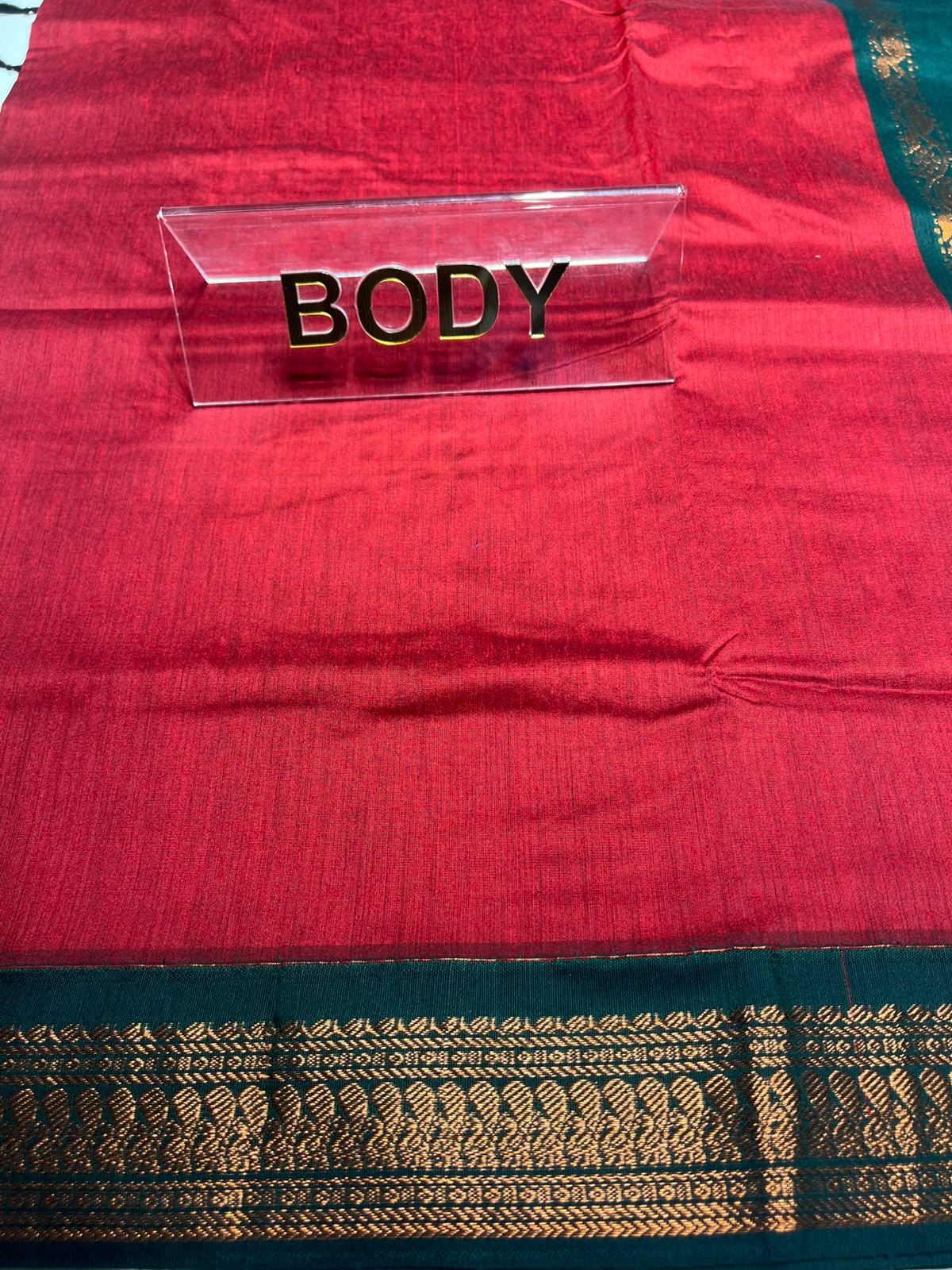 Pure Cotton Silk Saree