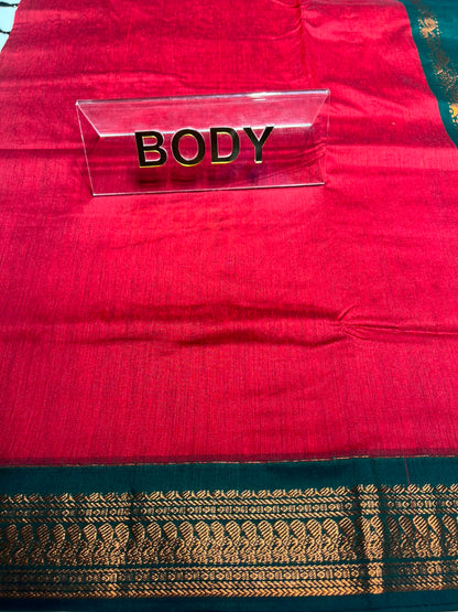 Pure Cotton Silk Saree
