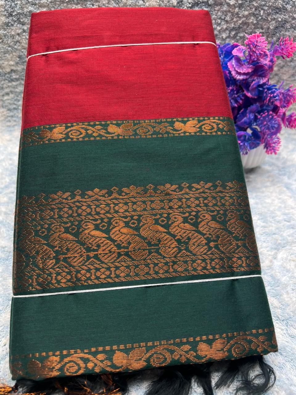Cotton Silk Saree