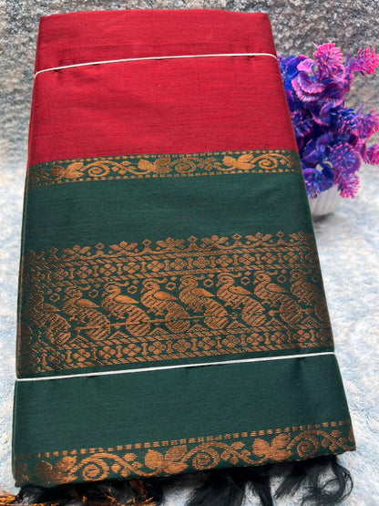 Cotton Silk Saree