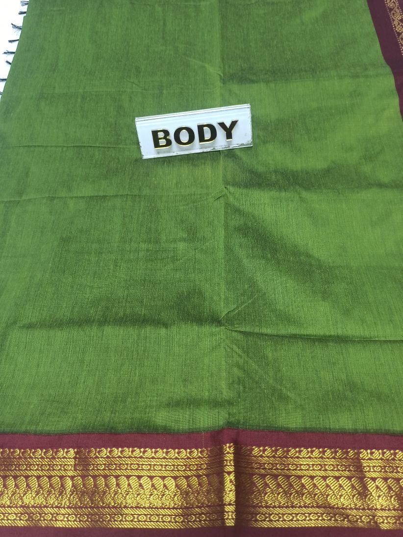 Pure Cotton Silk Saree