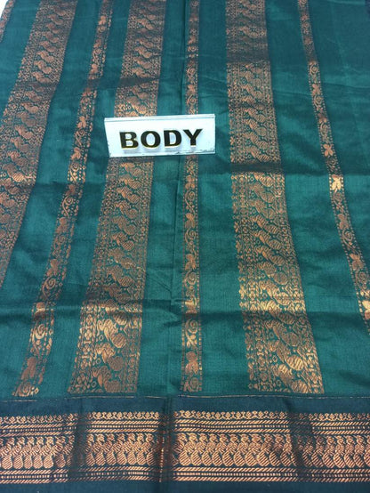 Pure Cotton Silk Saree.