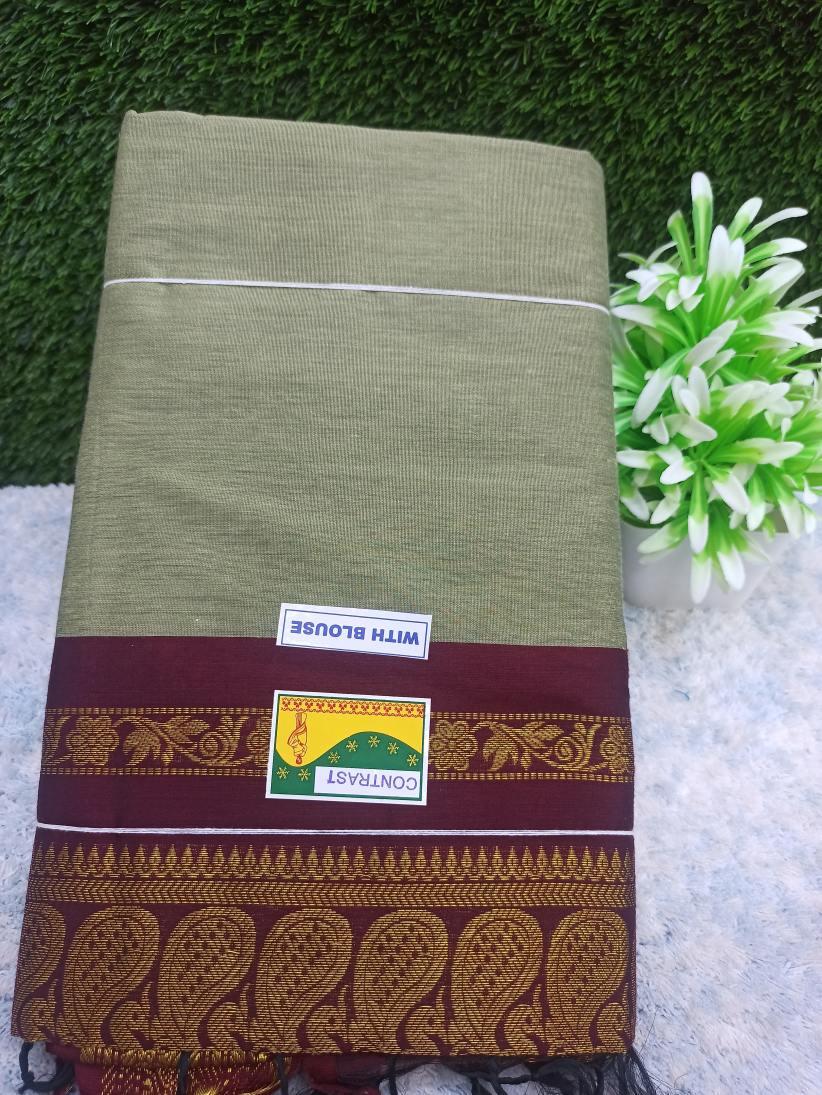 Pure Cotton Silk Saree