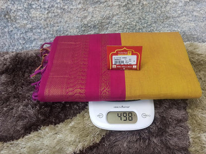 Pure Cotton Silk Saree.