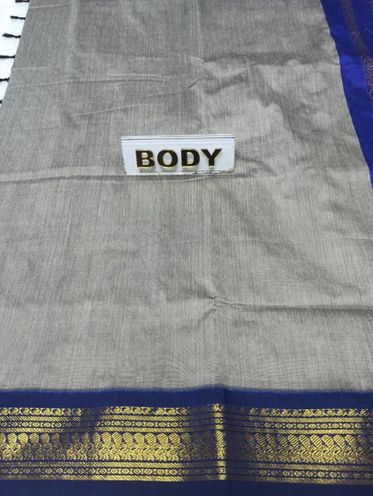 Pure Cotton Silk Saree.